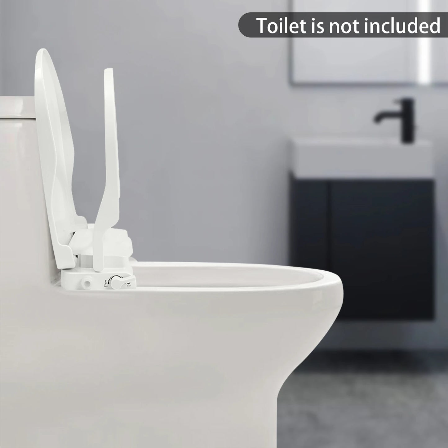 Non-Electric Bidet Toilet Seat Lid