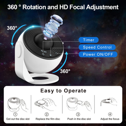13 In 1 Galaxy Ultra Star Projector HD Image
