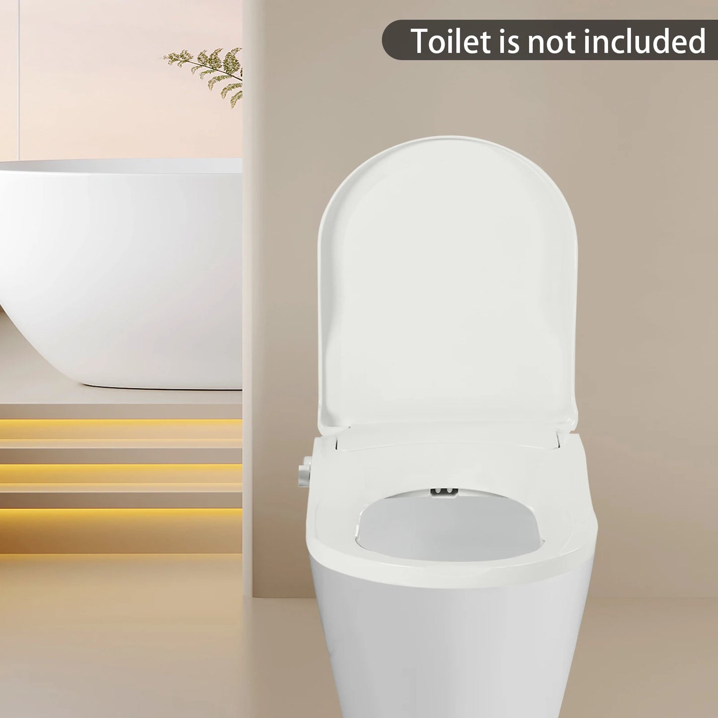 Non-Electric Bidet Toilet Seat Lid