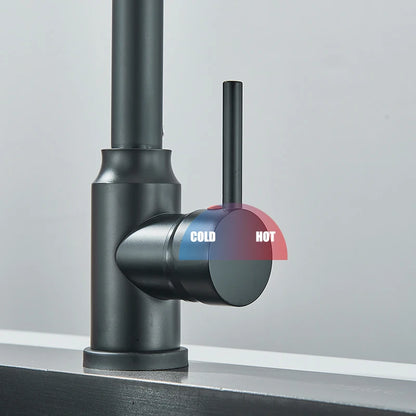 Spring Pull Down Kitchen Faucet Stream or Spray