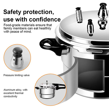 Small Pressure Cooker With Steaming Plate Household