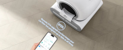 DOEL 65L Self-Cleaning Cat Litter Box