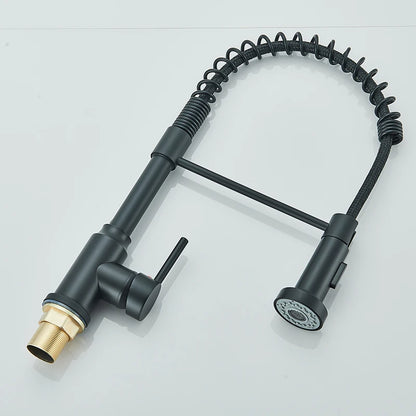 Spring Pull Down Kitchen Faucet Stream or Spray