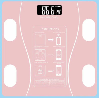 Body Fat Scale Smart Wireless Digital Bathroom Scale