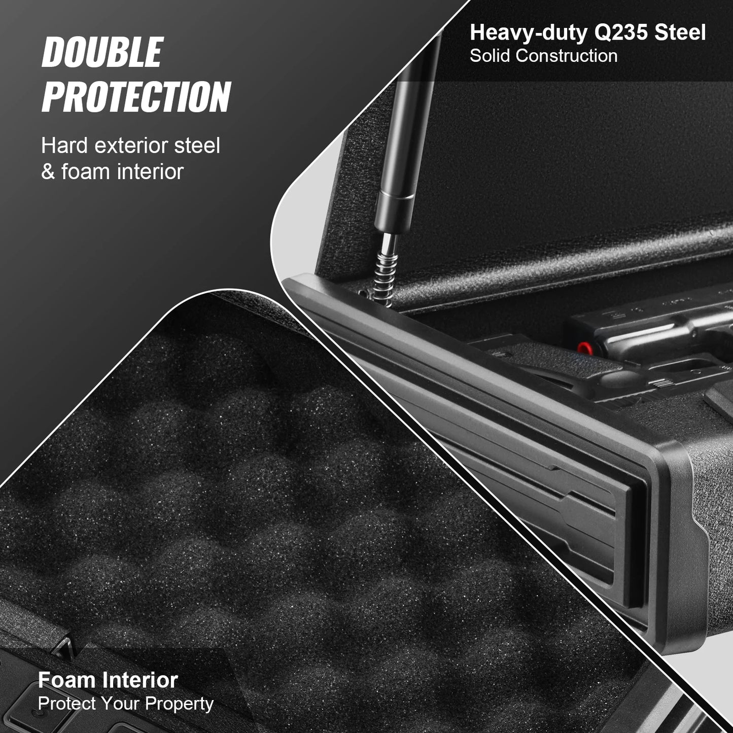 Gun Safe Steel Pistol Safe
