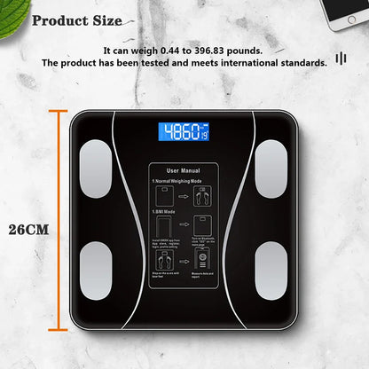 Body Fat Scale Smart Wireless Digital Bathroom Scale