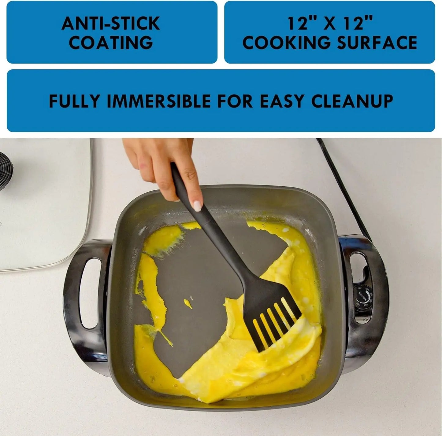 Kenmore Non-Stick Electric Skillet Frying Pan