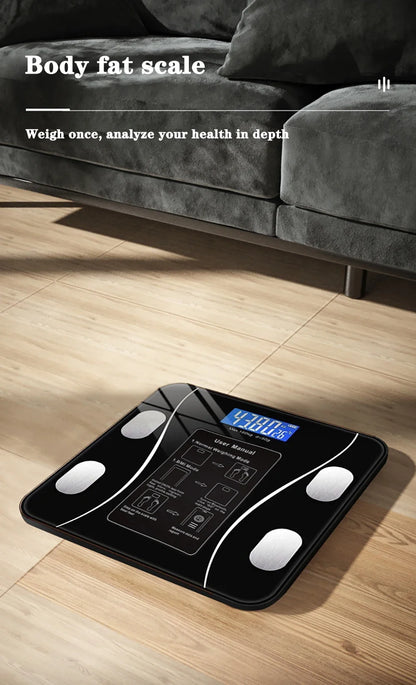 Body Fat Scale Smart Wireless Digital Bathroom Scale