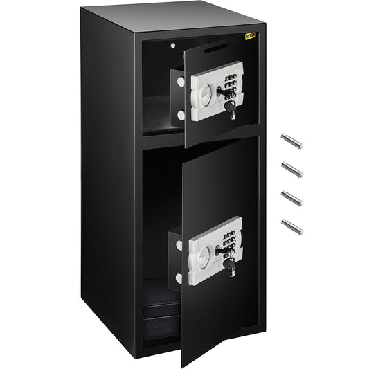 33" Steel Double Door Safe Deposit Box