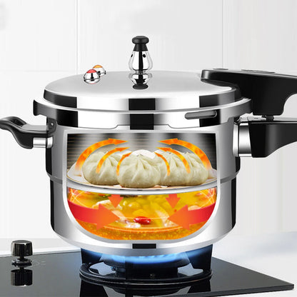 Small Pressure Cooker With Steaming Plate Household