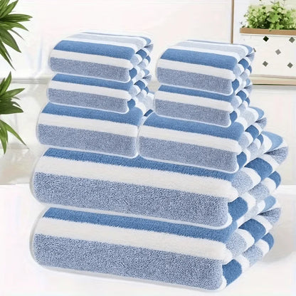 2pcs Luxury Coral Fleece Towel Set
