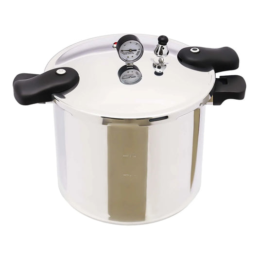 22L Large Capacity Commercial Pressure Cooker Aluminum