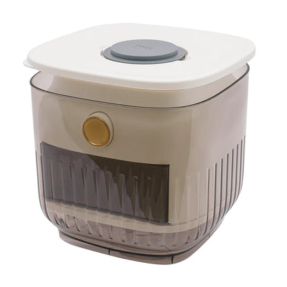 22Lb Rice Dispenser Large Sealed Grain Storage Container