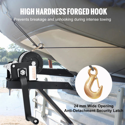 Heavy Duty Hand Crank Winch