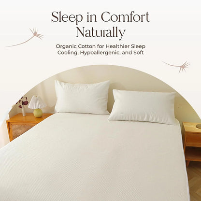 Luxury 3 Piece Mattress Topper Protector Set