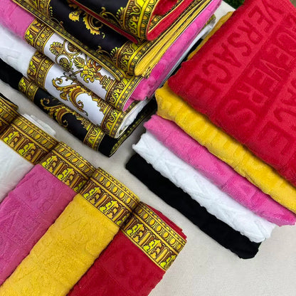 Towel Set 3 Piece Bathrobe Beach and Bath