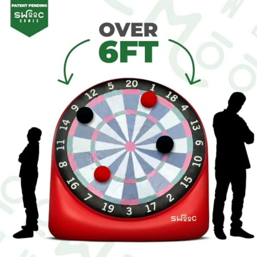 Inflatable Giant Kick Darts Outdoor Lawn Game