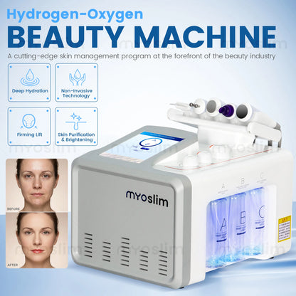 Portable 6-in-1 Hydro Machine Jet Peel Skin Care