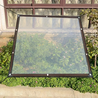 1 Thickened Transparent Waterproof Tarp