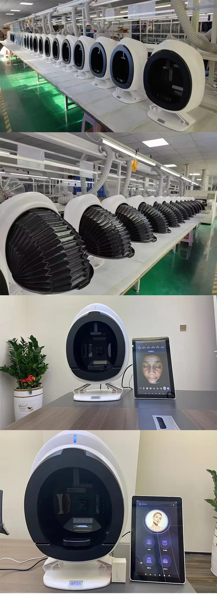 New 3D Facial Skin Analyzer Machine 15.6 inch