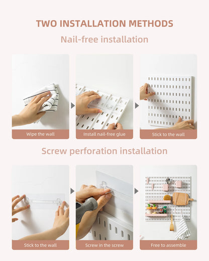 Deli Pink 4pcs Pegboard Combination Kits