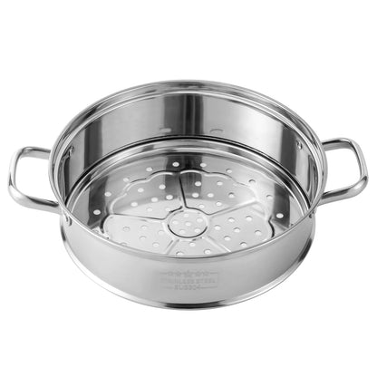 5 Tier  26/28/30/32cm Steamer With Glass Lid