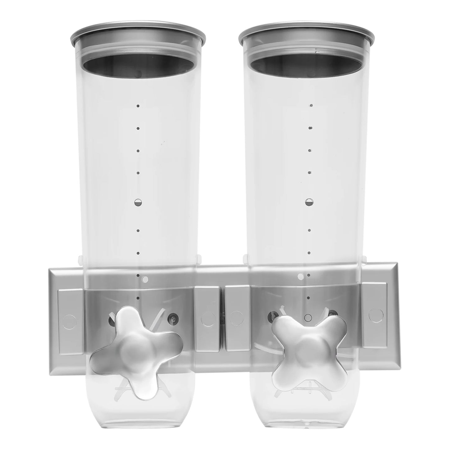 Wall Mount Dual-Bucket Food Storage Containers
