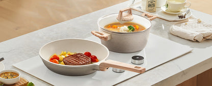 17=Piece Pots and Pans Set Nonstick Granite