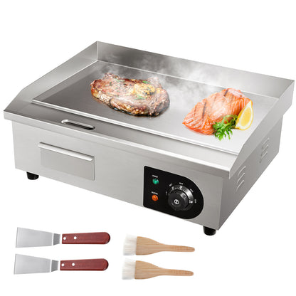 21In Commercial Electric Grill  Stainless Steel