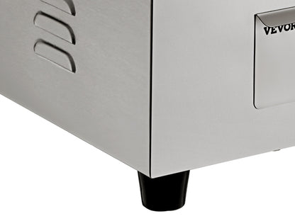 21In Commercial Electric Grill  Stainless Steel