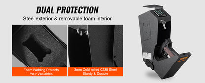 Gun Safe Steel Pistol Safe