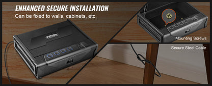 Gun Safe Steel Pistol Safe